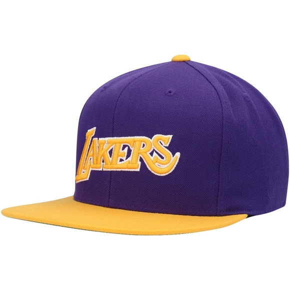 Lakers Iconic Purple and Yellow Cap - Picture 3 of 5
